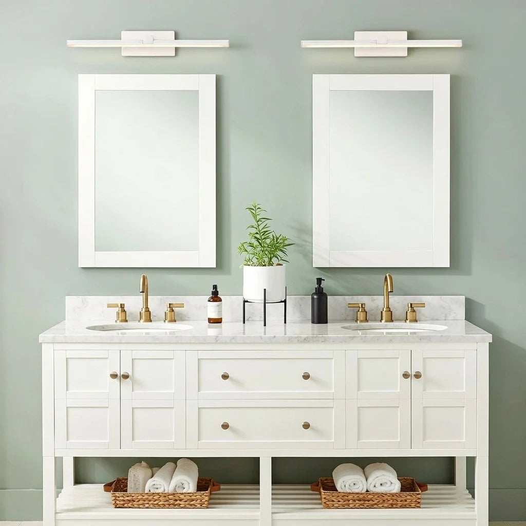 Ultra-Thin LED Bath Bar Vanity Light with Warm Light