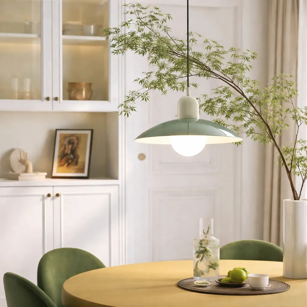 Vertex Mid-Century Modern Dome Pendant Light