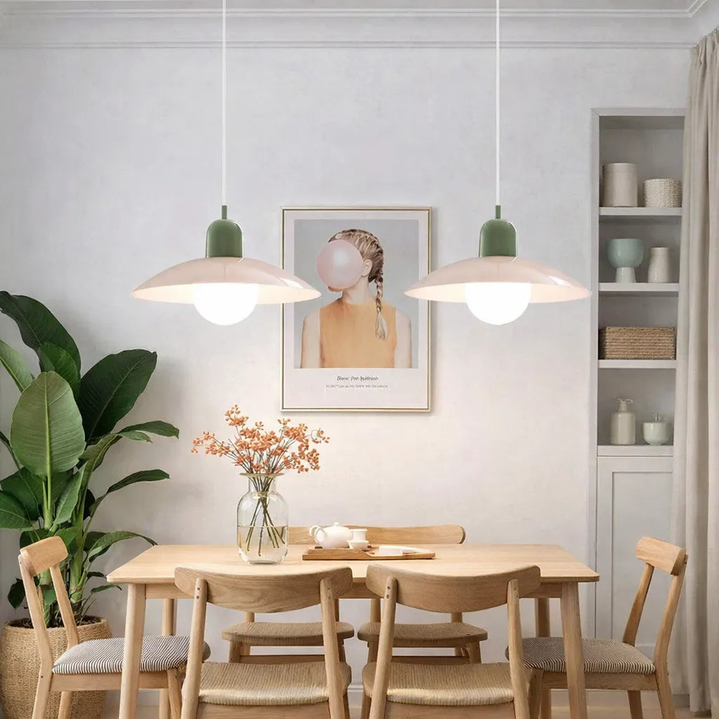 Vertex Mid-Century Modern Dome Pendant Light