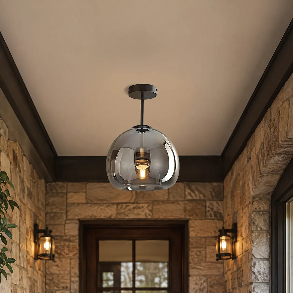 Vianne Retro 1-Light Glass Ceiling & Pendant Light