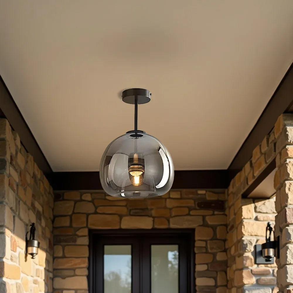 Vianne Retro 1-Light Glass Ceiling & Pendant Light