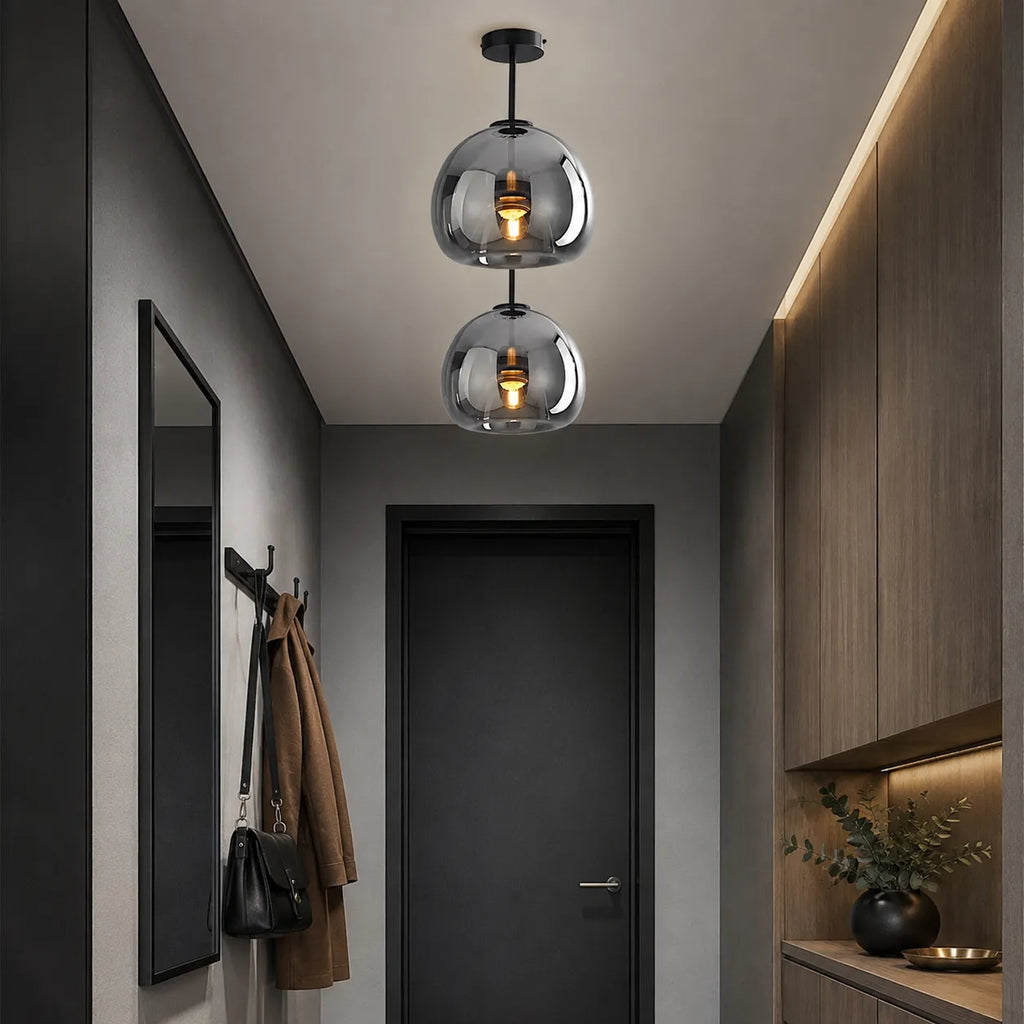 Vianne Retro 1-Light Glass Ceiling & Pendant Light