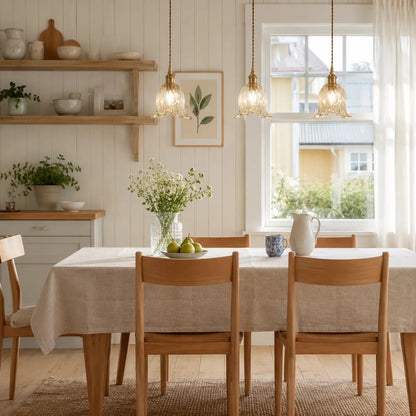 Vintage Olive Ribbed Glass Bell Pendant Light