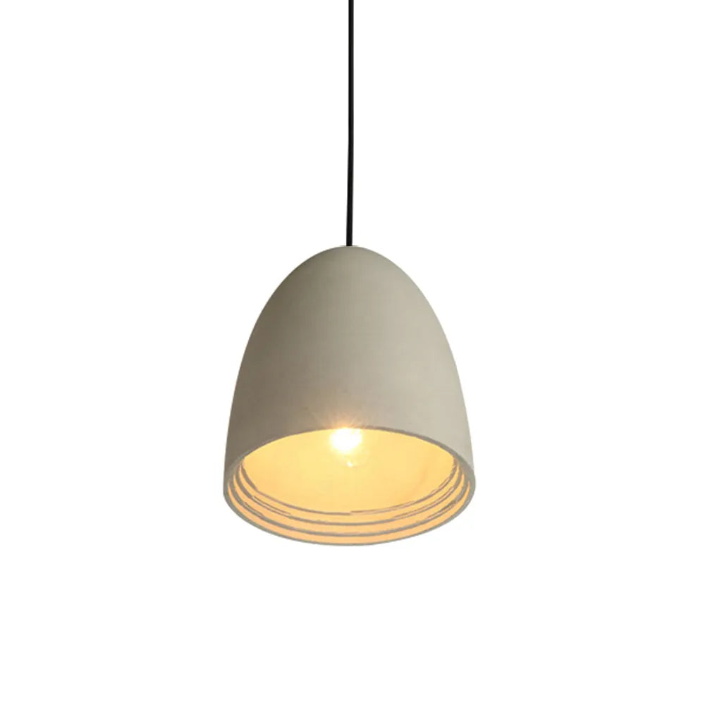 Juniper Wabi-Sabi Textured Cement Pendant Light