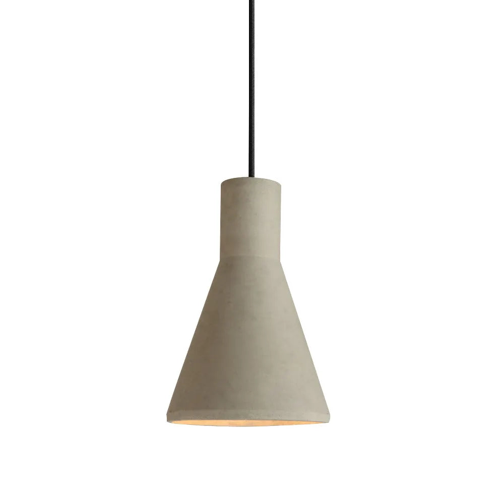Juniper Wabi-Sabi Textured Cement Pendant Light
