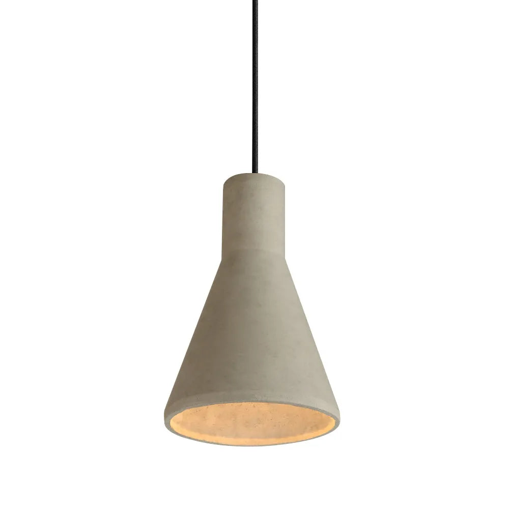 Juniper Wabi-Sabi Textured Cement Pendant Light