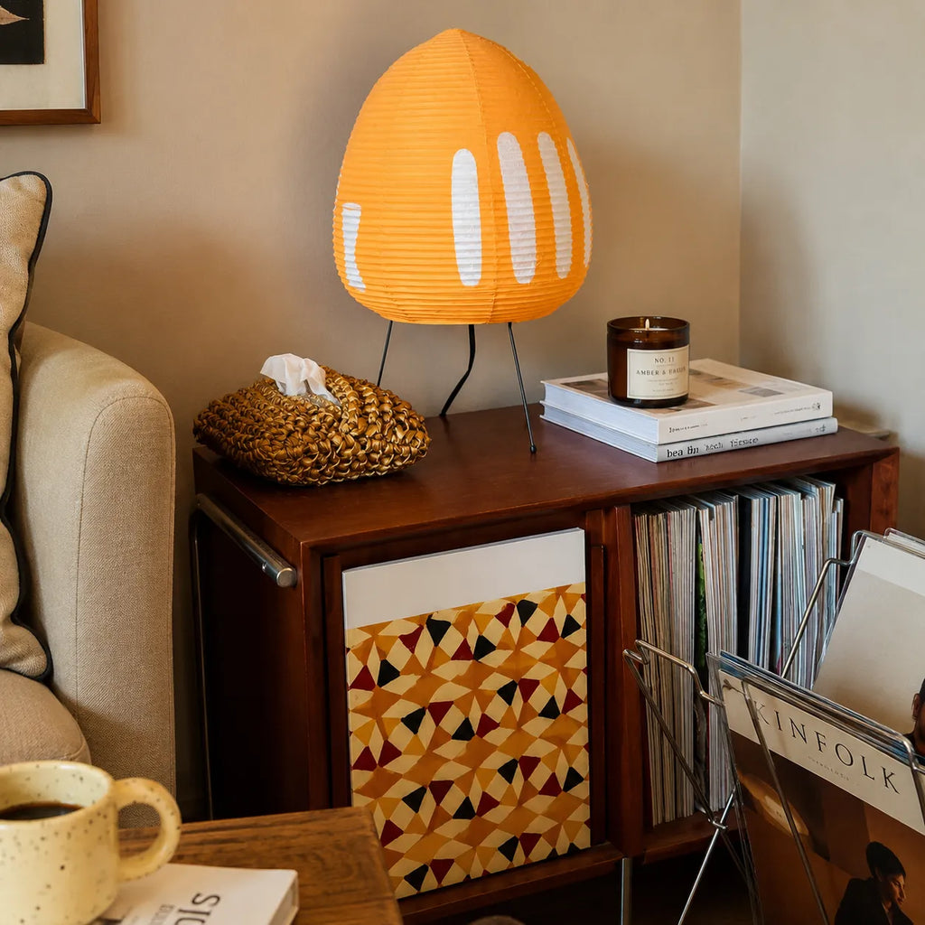 Tara Wabi-Sabi Rice Paper Table Lamp