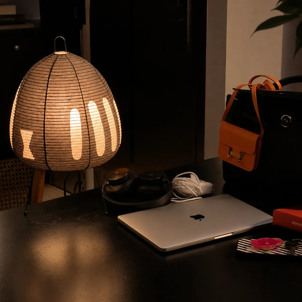 Tara Wabi-Sabi Rice Paper Table Lamp