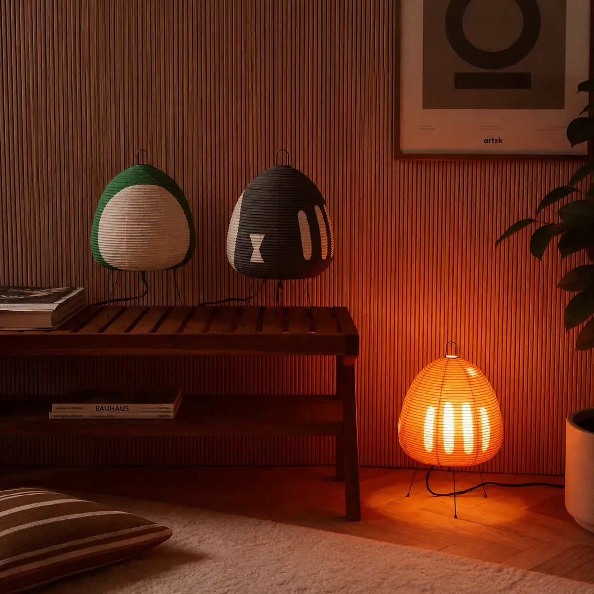 Tara Wabi-Sabi Rice Paper Table Lamp