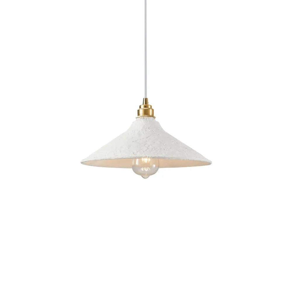 Basil Wabi-Sabi Textured Ceramic Pendant Light
