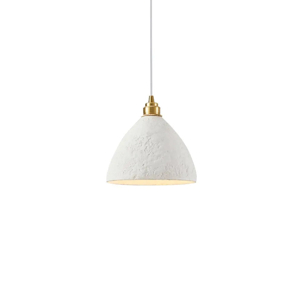 Basil Wabi-Sabi Textured Ceramic Pendant Light