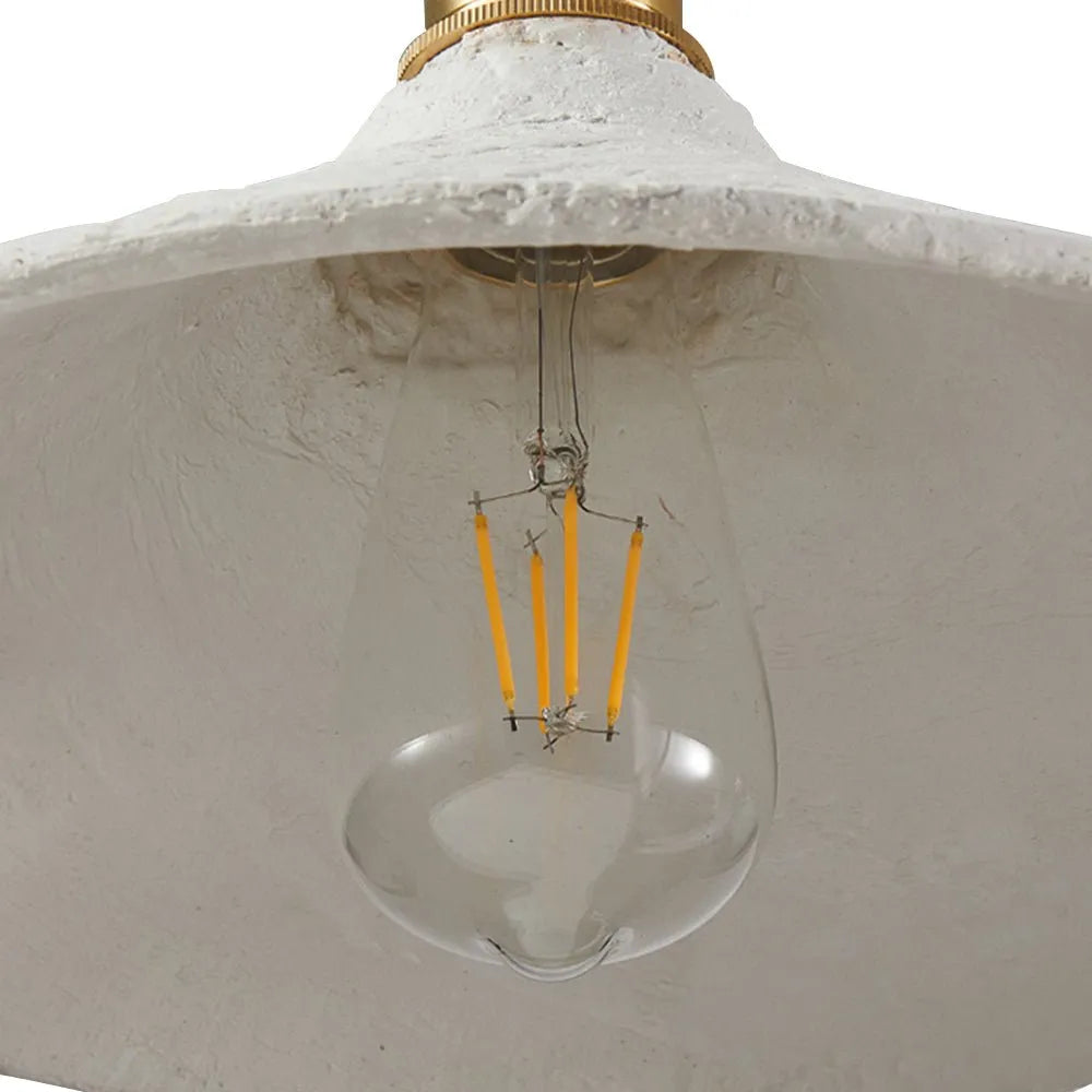 Basil Wabi-Sabi Textured Ceramic Pendant Light