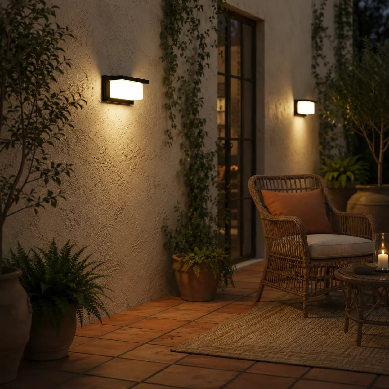 Waterproof LED Outdoor Wall Lantern Light