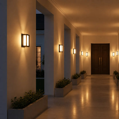 Waterproof LED Outdoor Wall Lantern Light