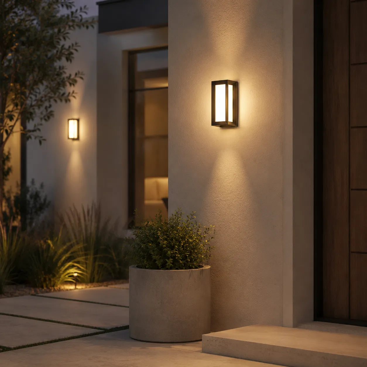 Waterproof LED Outdoor Wall Lantern Light