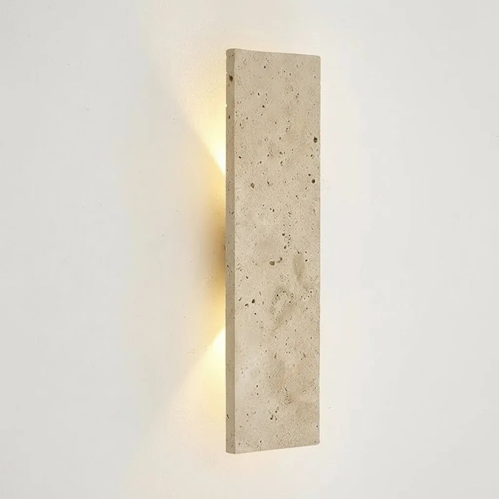 Lisette Modern Natural Stone IP65 LED Outdoor Wall Light