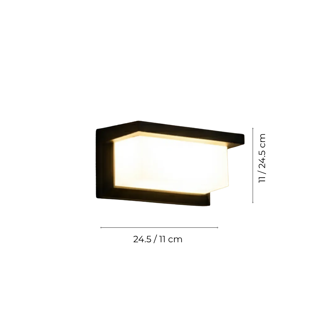 Waterproof LED Outdoor Wall Lantern Light