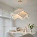 Vesper Minimalist Layered Fabric Wave Pendant Light