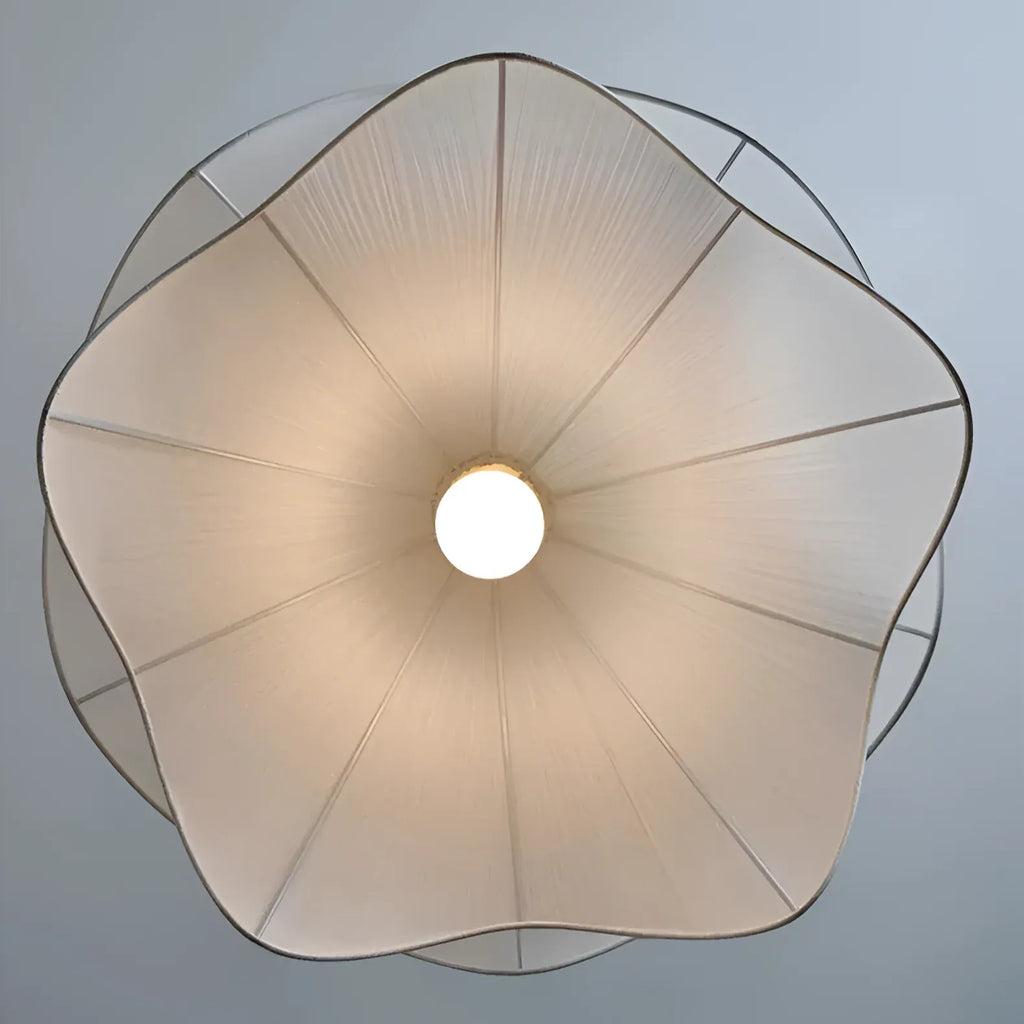 Vesper Minimalist Layered Fabric Wave Pendant Light