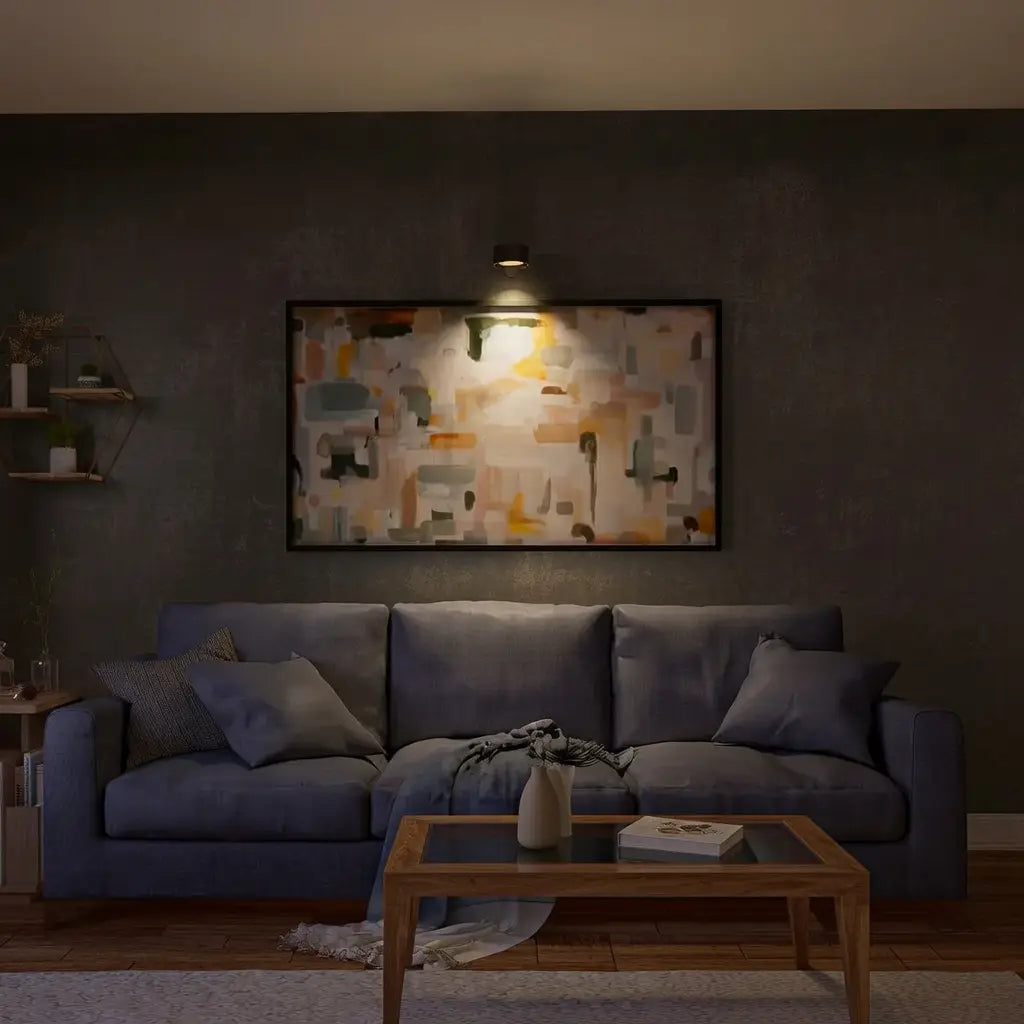 Wireless Stick-On Pivot Wall Light with Adjustable Head