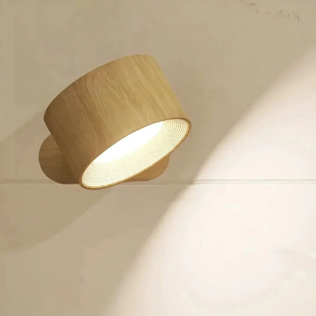 Wireless Stick-On Pivot Wall Light with Adjustable Head