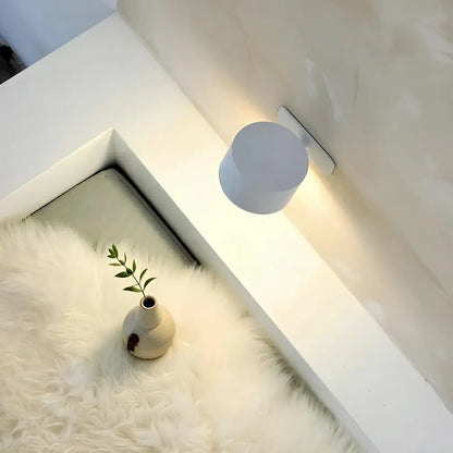 Wireless Stick-On Pivot Wall Light with Adjustable Head