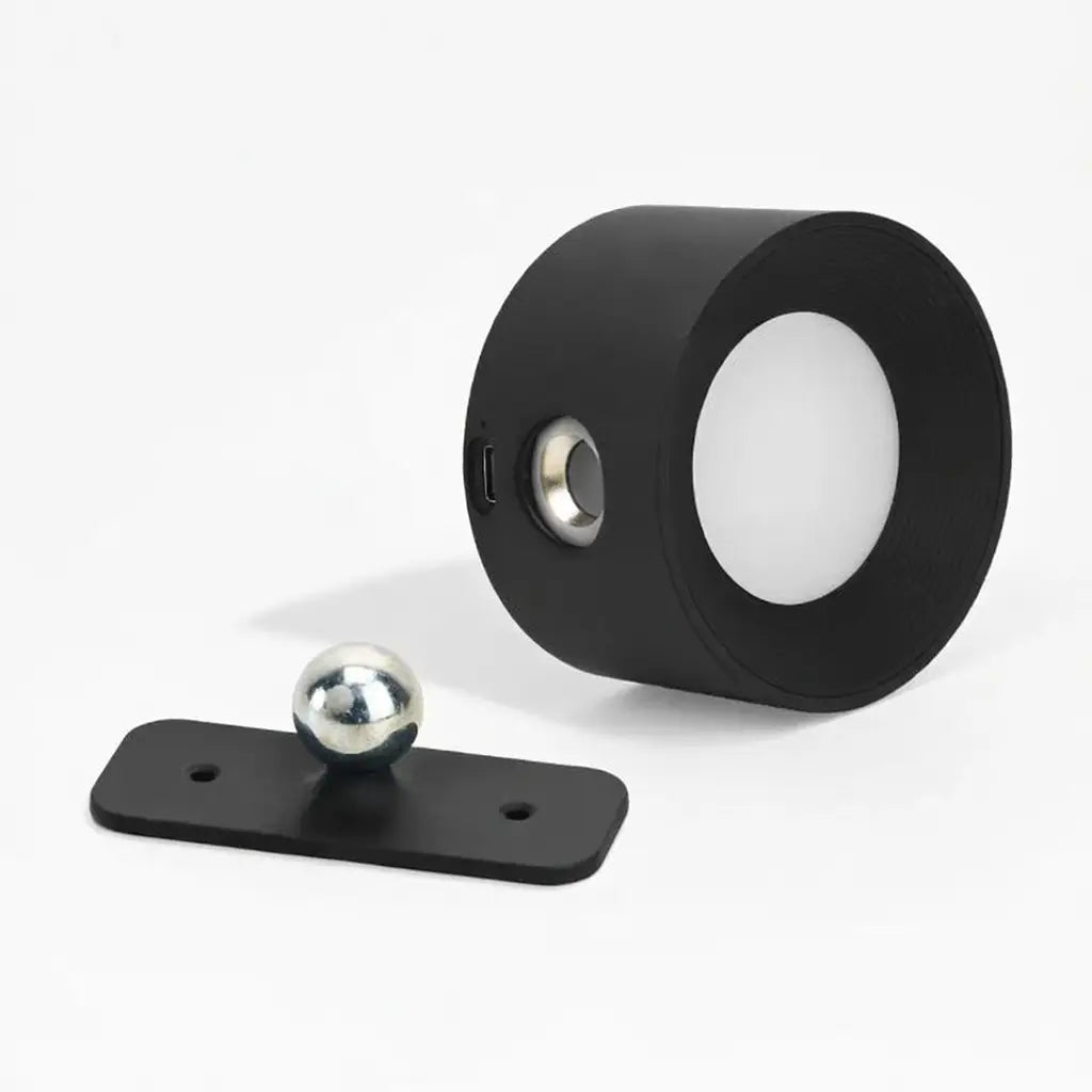 Wireless Stick-On Pivot Wall Light with Adjustable Head