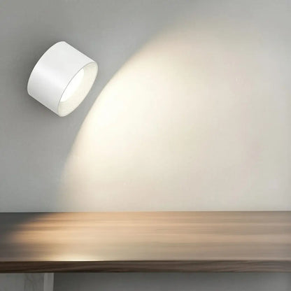 Wireless Stick-On Pivot Wall Light with Adjustable Head