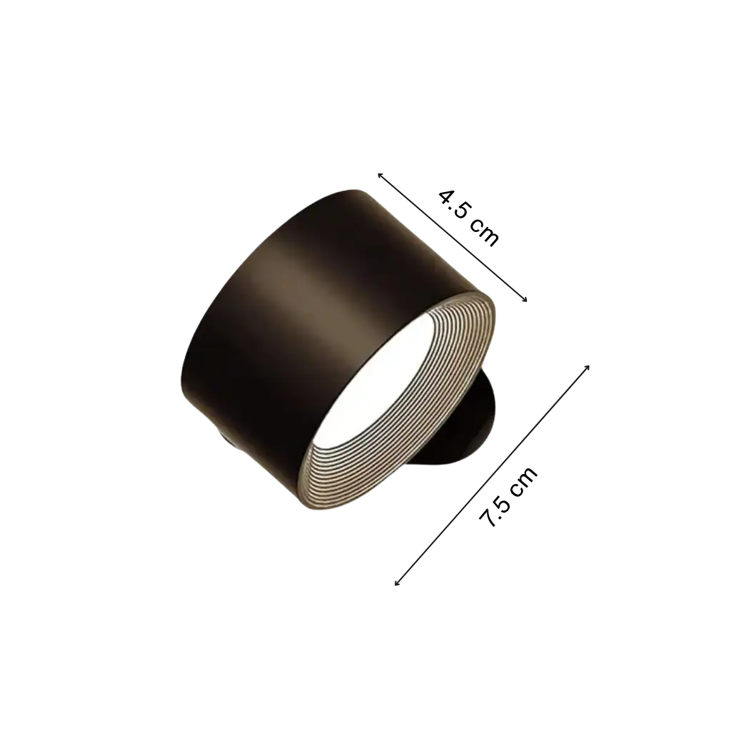 Wireless Stick-On Pivot Wall Light with Adjustable Head