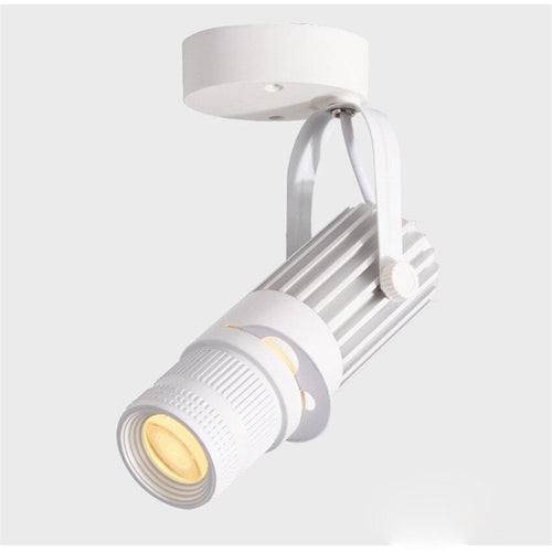 Adjustable Ceiling Light Spotlight with Tilting Head and Cylindrical Housing - Image 1