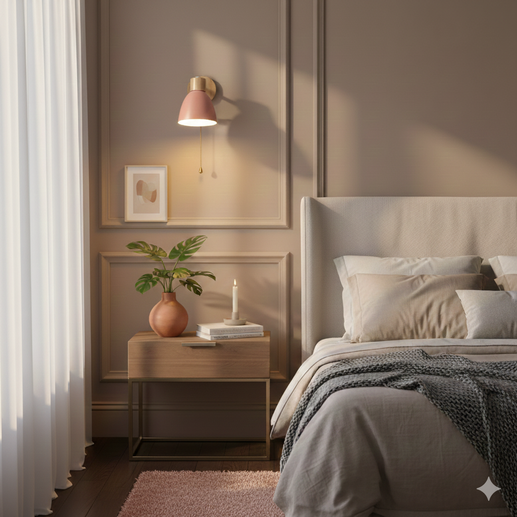 Adjustable Swing Arm Wall Sconce Wooden Base and Metal Shade - Image 20