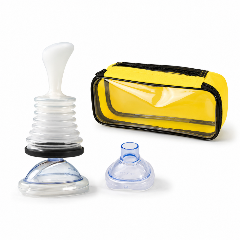 Anti Choking Device with Manual Airway Clearance Suction and Pediatric Masks - Image 5