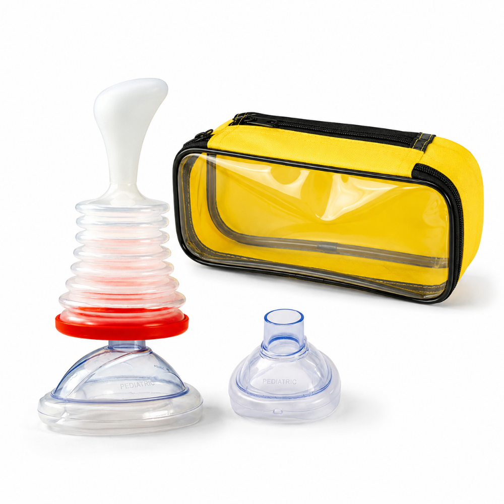 Anti Choking Device with Manual Airway Clearance Suction and Pediatric Masks - Image 6