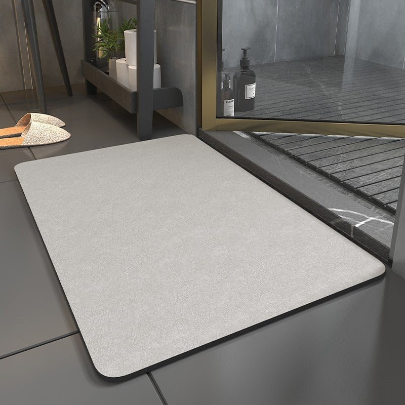 Anti-Slip Quick-Dry Bath Mat with Mottled Texture and Non-Slip Rubber Backing - Image 4