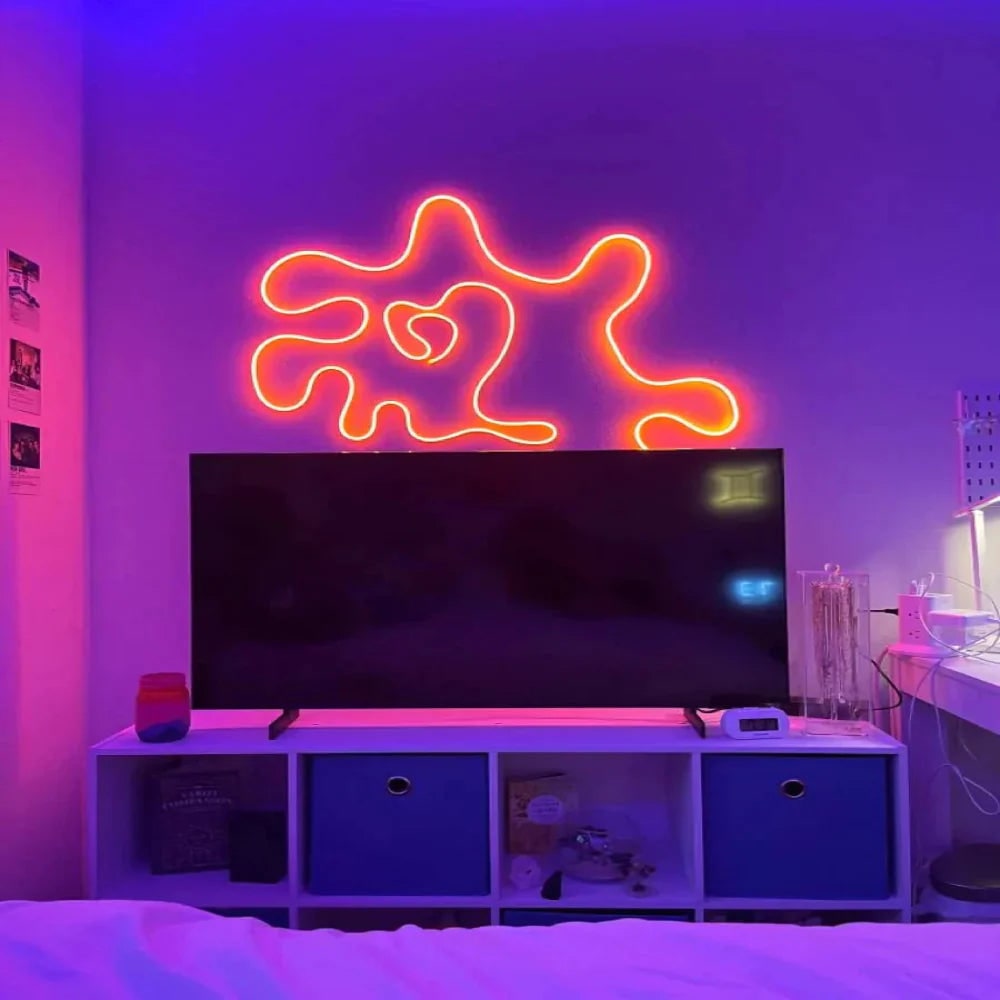 App-Controlled Neon LED Light Strip with Flexible Rope Design and Multicolor Customization - Image 3