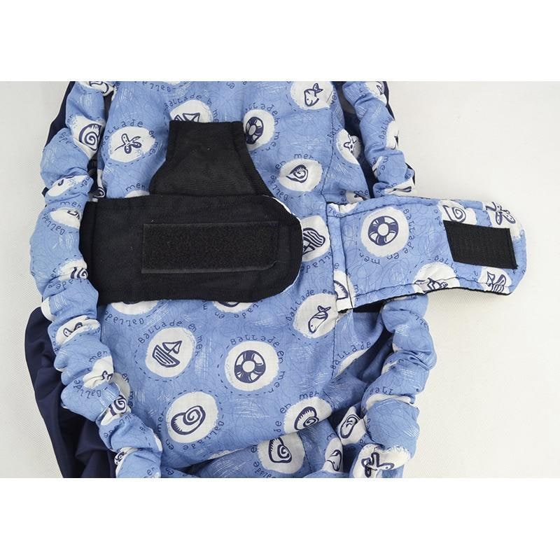 Baby Carrier Sling with Padded Shoulder Strap and Safety Harness - Image 5