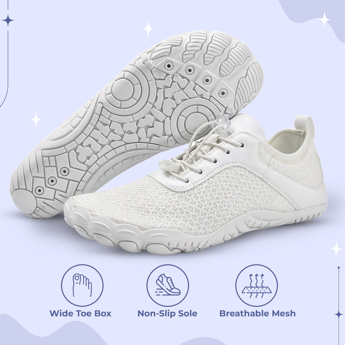 Barefoot Running Shoes Lightweight Minimalist with Wide Toe Box and Flexible Sole - Image 11