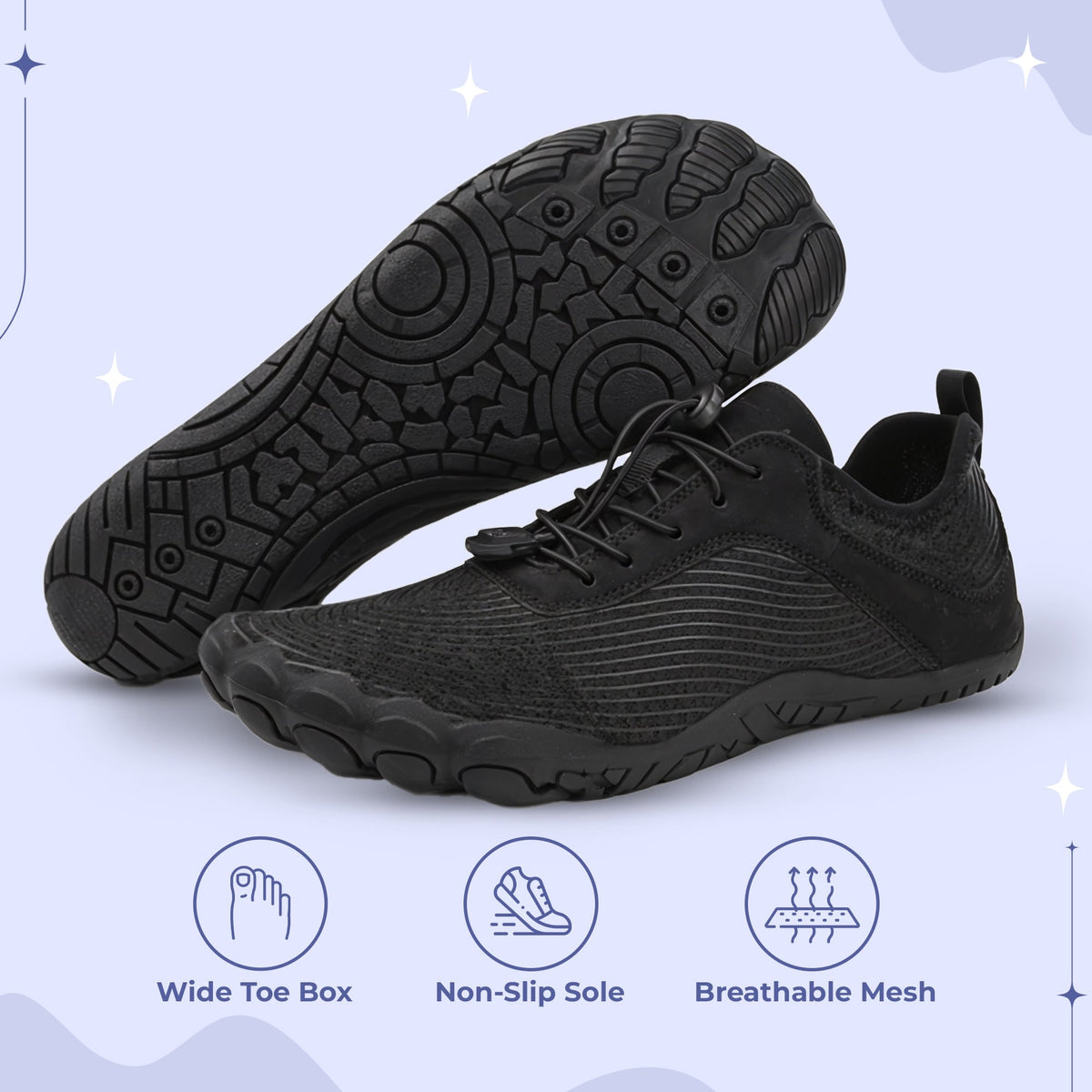 Barefoot Running Shoes Lightweight Minimalist with Wide Toe Box and Flexible Sole - Image 12