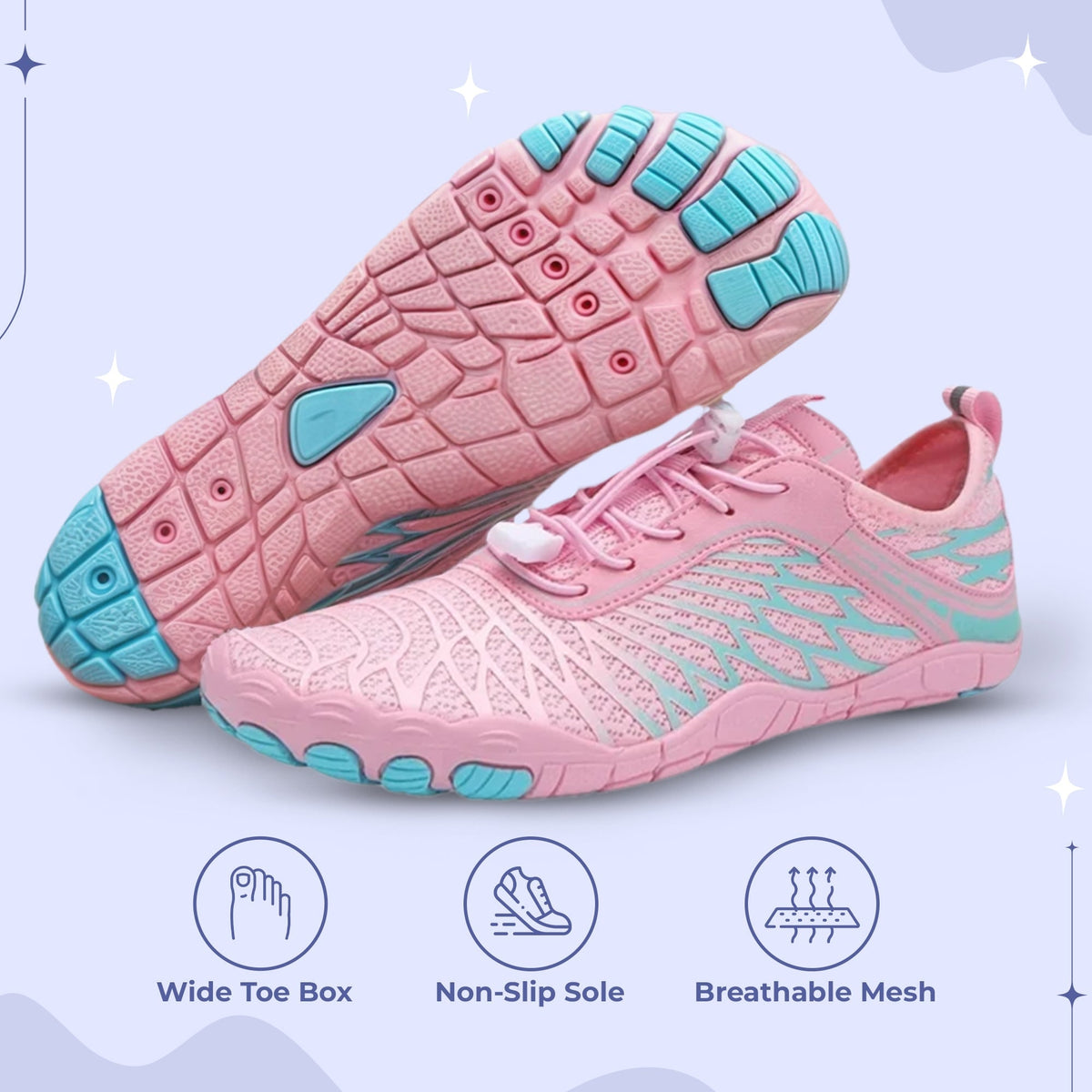 Barefoot Running Shoes Lightweight Minimalist with Wide Toe Box and Flexible Sole - Image 13