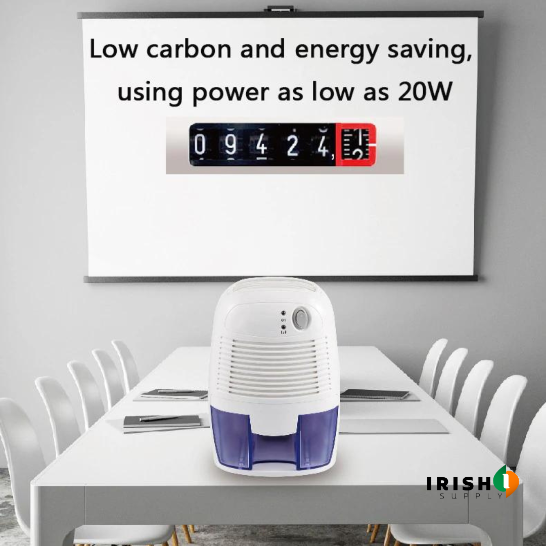 Basement Crawl Space Dehumidifier with 500ml Tank Portable Compact Moisture Removal - Image 3