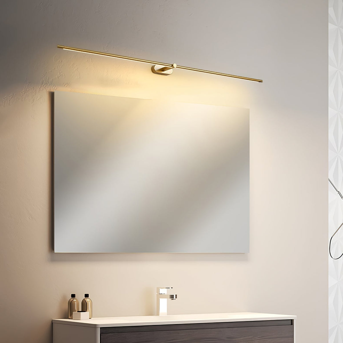 Bathroom Vanity Light Fixtures with LED Bar and Modern Minimalist Design - Image 30