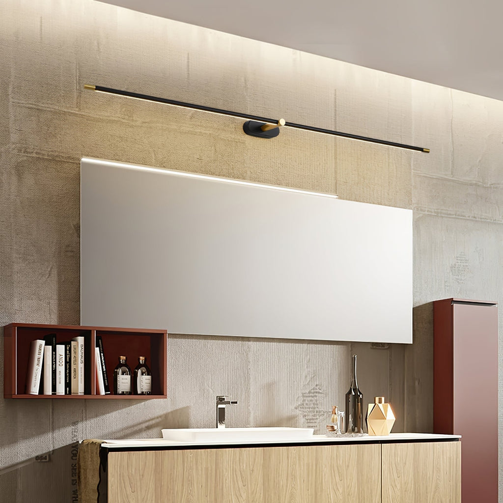Bathroom Vanity Light Fixtures with LED Bar and Modern Minimalist Design - Image 33