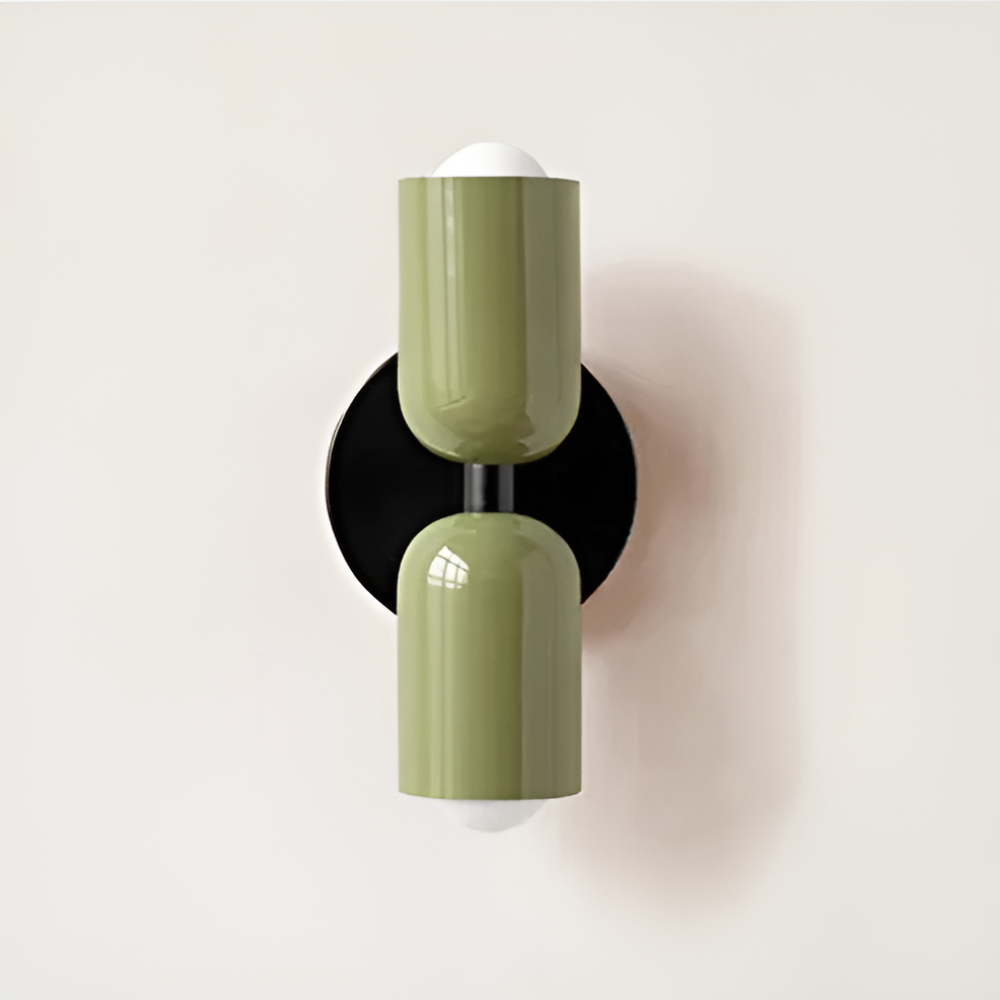 Battery Powered Wall Sconce with Dual Capsule Shades and Cordless Modern Design - Image 10