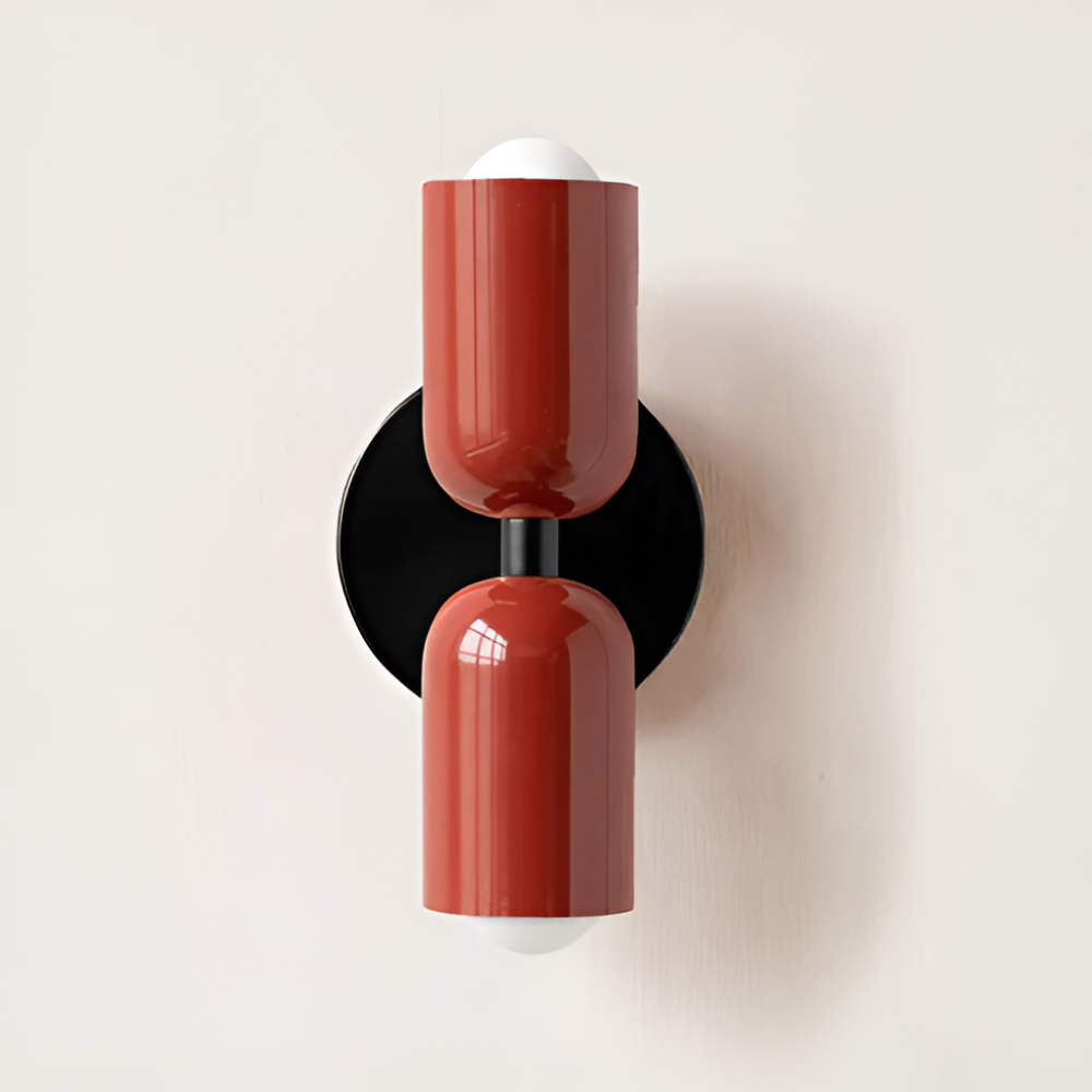 Battery Powered Wall Sconce with Dual Capsule Shades and Cordless Modern Design - Image 11