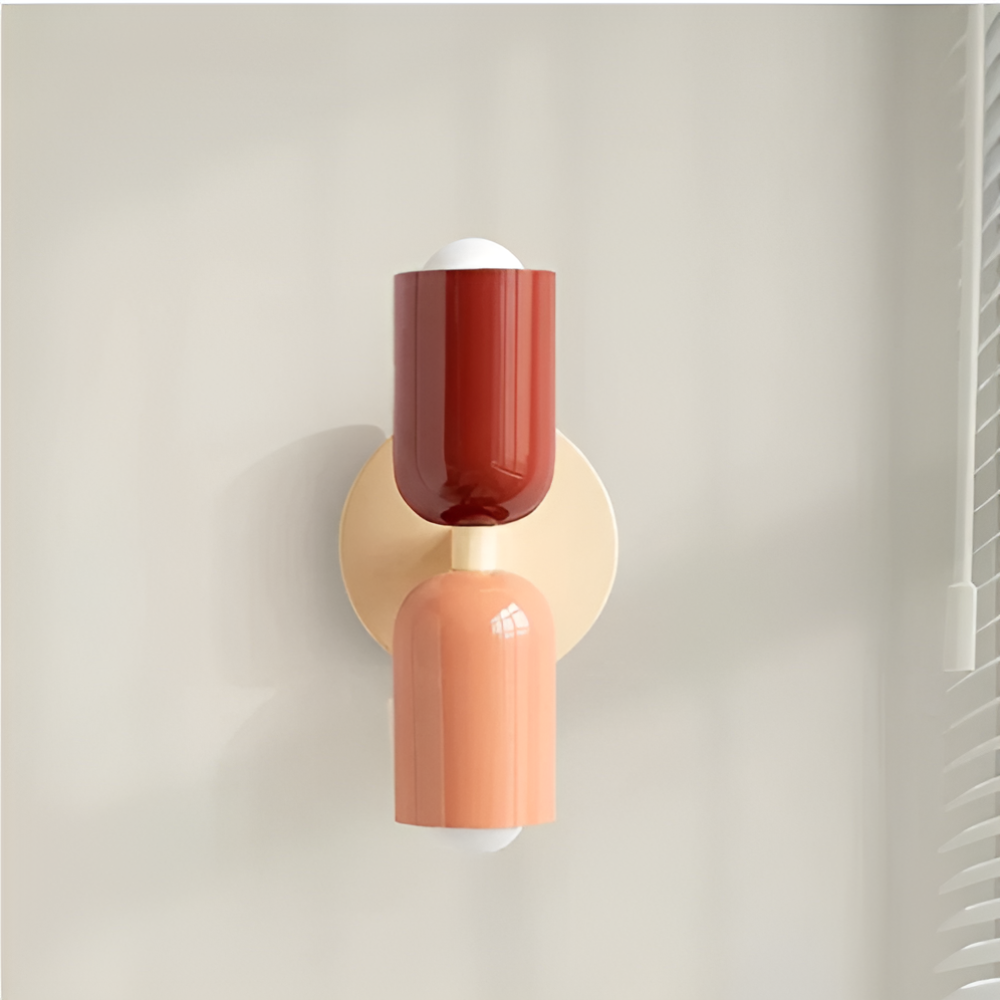 Battery Powered Wall Sconce with Dual Capsule Shades and Cordless Modern Design - Image 12