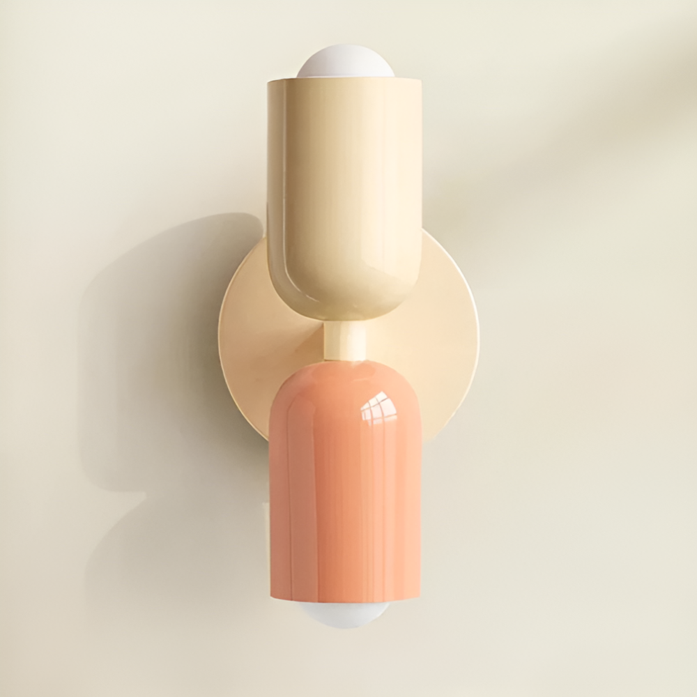Battery Powered Wall Sconce with Dual Capsule Shades and Cordless Modern Design - Image 13