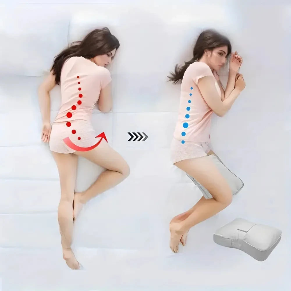 Between Leg Pillow Memory Foam with Adjustable Strap for Side Sleepers - Image 4