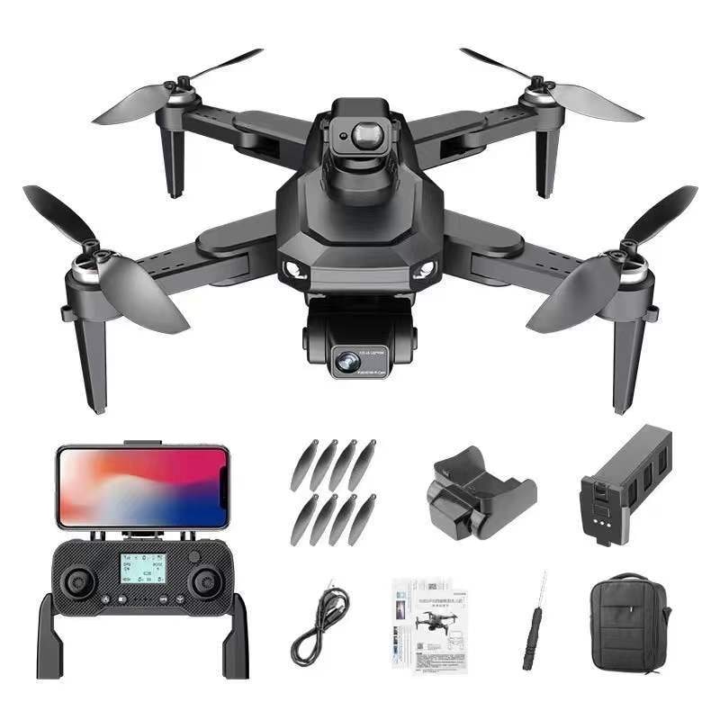 Camera Drone Quadcopter with 3-Axis Gimbal Foldable Portable Design and Remote Controller - Image 5