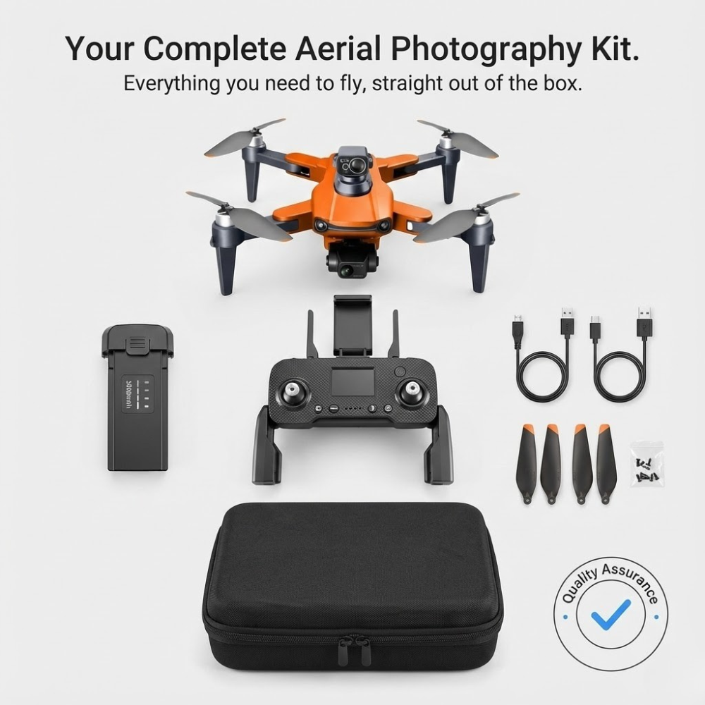 Camera Drone with 3-Axis Gimbal GPS Brushless Motor and Obstacle Avoidance - Image 10