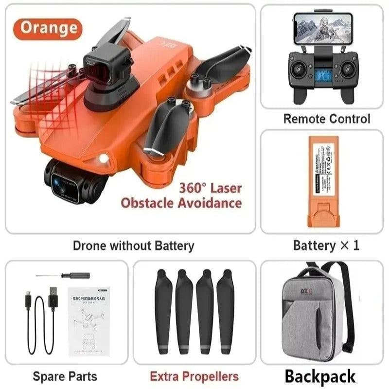 Camera Drone with Brushless Motor GPS Obstacle Avoidance and 3-Axis Gimbal - Image 13